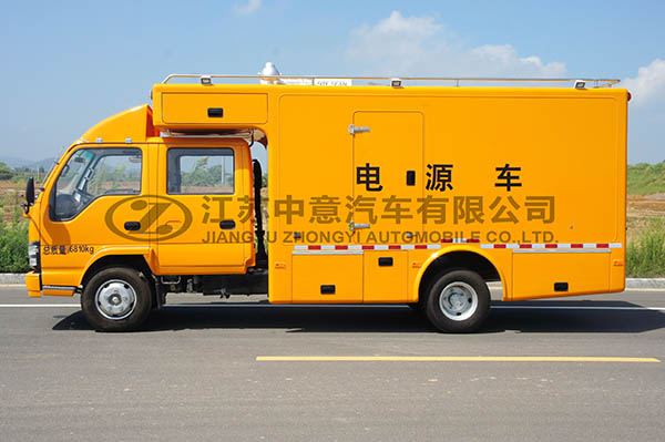 移动应急电源车降噪工作原理